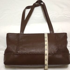 SAK brown leather handbag. In very good condition. Just the right size for shop.